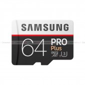 microSD Card (64GB) PRO Plus ความเร็วสูง 100MB/s เต็มความเร็ว (มี SD อะแด็ปเตอร์)